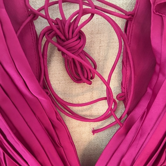 Mac Duggal Fuchsia Wedding Dress - Picture 13 of 17